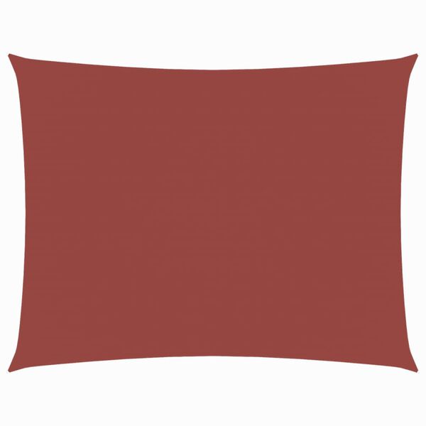 vidaXL Jedro protiv sunca od tkanine Oxford pravokutno 4x5 m terakota