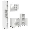 vidaXL Set namje&scaron;taja za kupaonicu 4 kom. Bijelo 61 x 35 x 64 cm