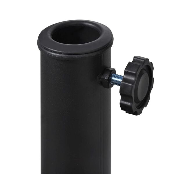 Polukružni stalak za suncobran od smole