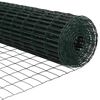 vidaXL Euro ograda Zelena 1,2 x 25 m Željezo prekriveno PVC-om