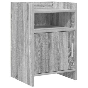 vidaXL Noćni ormarići Siva Sonoma 40 x 36 x 60 cm Konstruirano drvo