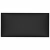 vidaXL Zidna uzglavlja 12 pcs Crna 60 x 30 cm tkanina