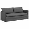 vidaXL Sofa 2 pcs Tamno siva 196 x 82 x 85 cm tkanina