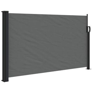 vidaXL Uvlačna bočna tenda antracit boje 120x500 cm