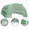 vidaXL Plastenik 16 m&sup2; 4 x 4 x 2 m