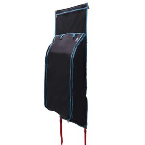 vidaXL Vreća za spremanje s pohranom Crna i Plava 140 x 43 cm oxford