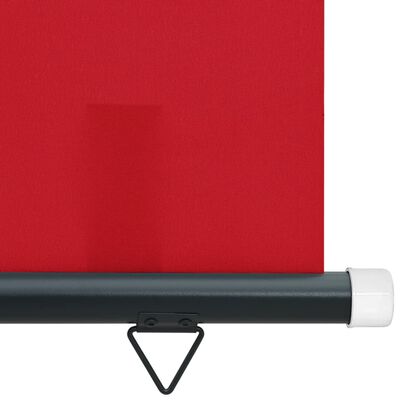 vidaXL Balkonska bočna tenda 165 x 250 cm crvena