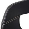 vidaXL Blagovaonske stolice od zaobljenog drva i umjetne kože 4 kom crne