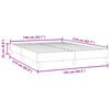 vidaXL Box Spring krevet bez madraca tamnozeleni 140x210 cm bar&scaron;un