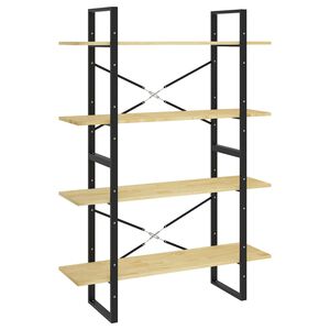 vidaXL Ormarić za knjige s 4 razine 100 x 30 x 140 cm masivna borovina