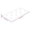 vidaXL Zidna uzglavlja 12 pcs Krema 60 x 30 cm Lažna koža