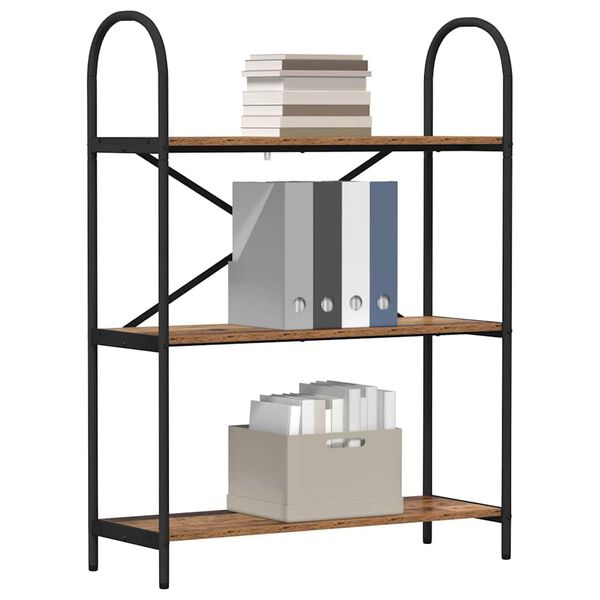 vidaXL Polica Staro drvo 80 x 30 x 109 cm Konstruirano drvo