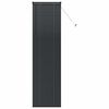 vidaXL Venecijanski zastore Crna 220 x 60 cm Aluminij