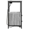 vidaXL Noćni ormar Siva Sonoma 40 x 31 x 60 cm Konstruirano drvo