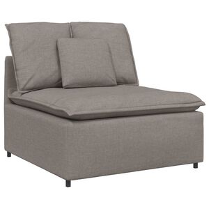 vidaXL Modularni kauč s jastucima, taupe 100 cm