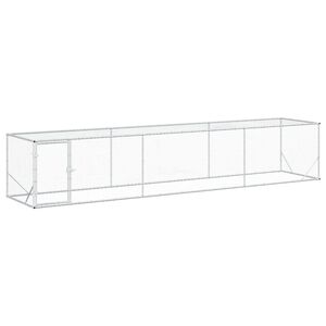 vidaXL Koko&scaron;injac Srebrna 500 x 100 x 100 cm Pocinčani čelik