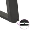 vidaXL Noge za klub stolić U-oblik 2 kom antracit 28 x (42-43) cm čelik