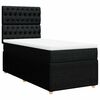 vidaXL Box spring krevet s madracem crni 80 x 200 cm od tkanine