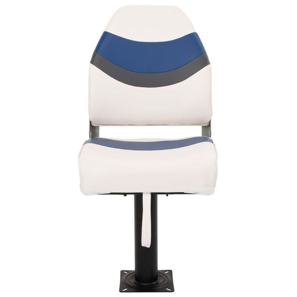 vidaXL 2-dijelni set sklopivih sjedala za brod s visokim naslonom