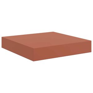 vidaXL Polica na zidu Zidna montaža Crvena 23 x 23,5 x 3,8 cm