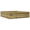 vidaXL Vrtna sadilica 90 x 90 x 23 cm od impregnirane borovine