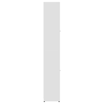 vidaXL Kupaonski ormarić bijeli 30 x 30 x 183,5 cm konstruirano drvo