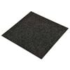 vidaXL Tepih 20 pcs Crna 50 x 50 cm Bitumen