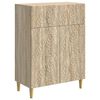 vidaXL Kreveta Hrast sonoma 66 x 34,5 x 90 cm Konstruirano drvo