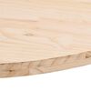 vidaXL Ploča stola 100x50x2,5 cm Masivno drvo Bor Ovalni