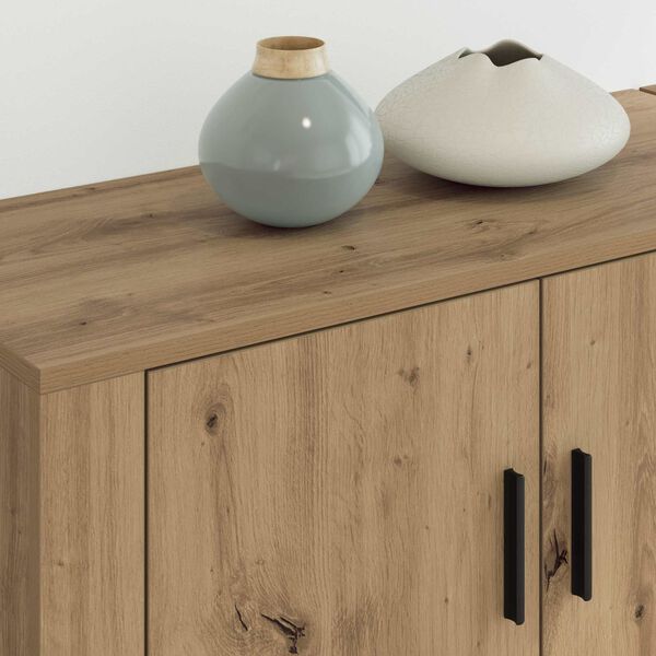 vidaXL Zidni TV ormar set 2 pcs Umjetnički hrast 80 x 34,5 x 40 cm