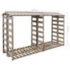 vidaXL Spremište za drva 300 x 90 x 176 cm od impregnirane borovine