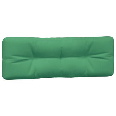 vidaXL Jastuci za palete 7 kom zeleni od tkanine