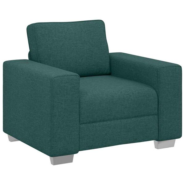 vidaXL Sofa Tamnozelena