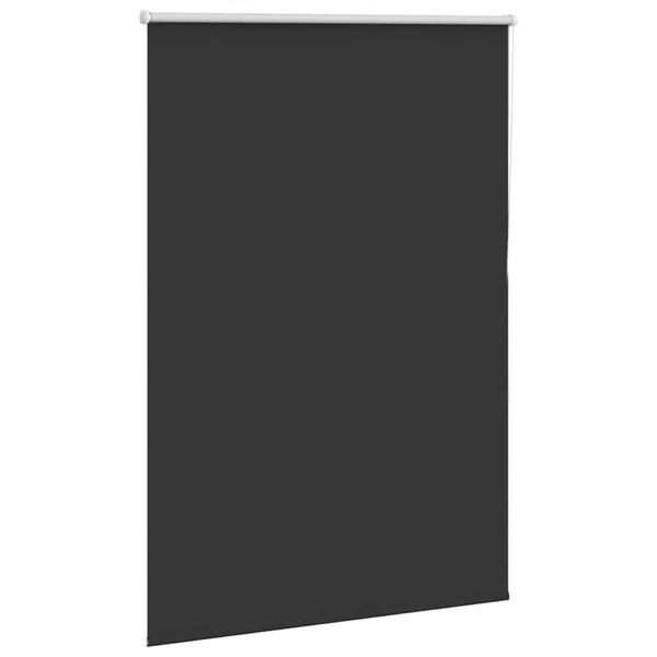 vidaXL Rolo zavjesa Blackout Black 110x175 cm &Scaron;irina tkanine 105,7 cm