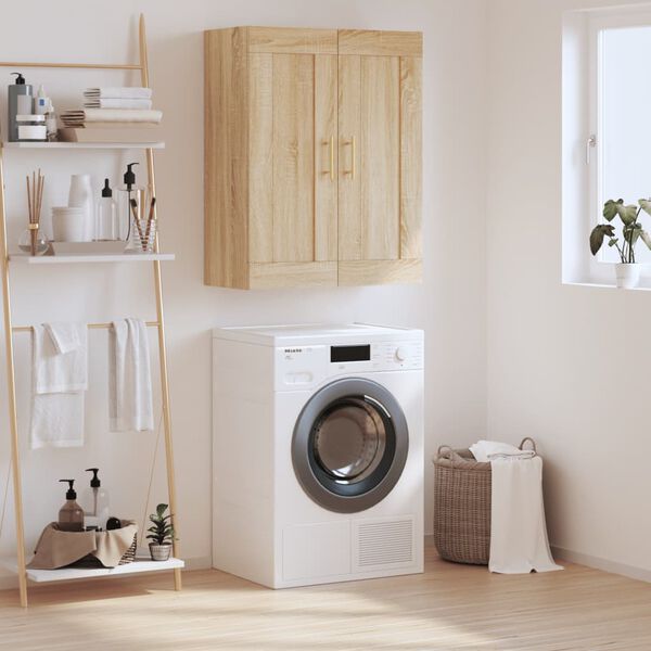 vidaXL Zidni ormarić boja hrasta sonome 69,5x34x90cm konstruirano drvo