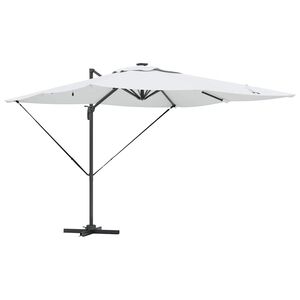 vidaXL Suncobran Pijesak 286 x 284 x 270 cm Aluminij i poliester