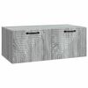 vidaXL TV ormar za zid Siva sonoma 78,5 x 41 x 30 cm Konstruirano drvo