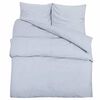 vidaXL Set posteljine za poplun sivi 260x240 cm lagana mikrovlakna