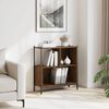 vidaXL Regal za knjige boja hrasta 72x28x77,5 cm od konstruiranog drva