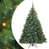 vidaXL Umjetno božićno drvce s stalakom Zelena 180 cm PE i PVC
