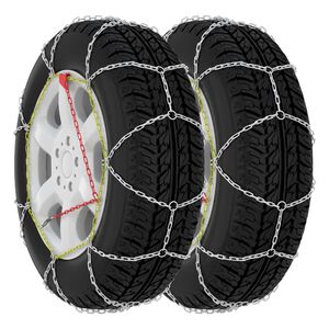 vidaXL Lanci za snijeg za auto gume 2 kom 16 mm SUV 4 x 4 vel. 400