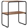 vidaXL Konzolna stolica Staro drvo 80 x 42,5 x 70 cm Konstruirano drvo