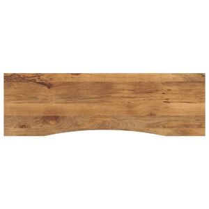 vidaXL Ploča za radni stol zaobljena 160x50x2,5 cm od drva manga