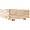 vidaXL Vrtna sadilica 60x60x26,5 cm od masivne borovine