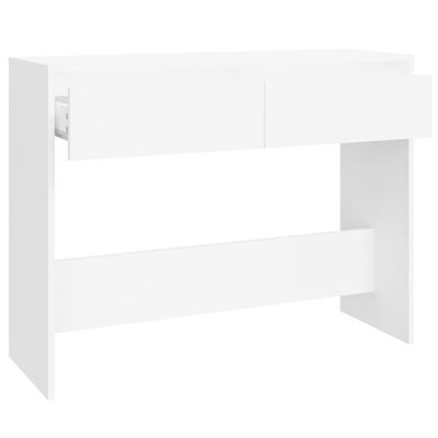 vidaXL Konzolni stol bijeli 100 x 35 x 76,5 cm od iverice