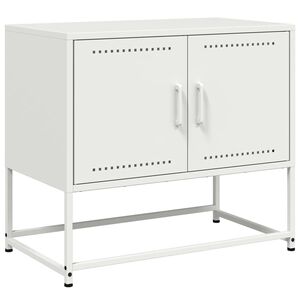 vidaXL TV ormarić crni 68,5 x 39 x 60,5 cm bijeli