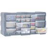 vidaXL Organizator s 22 ladice 49 x 16 x 25,5 cm