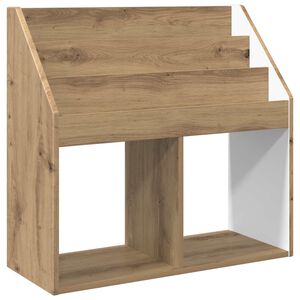 vidaXL Polica za knjige za djecu Umjetnički hrast 72,5 x 29,5 x 69 cm