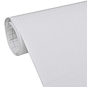 vidaXL Folije za automobil 2 kom 3D bijele 100 x 150 cm