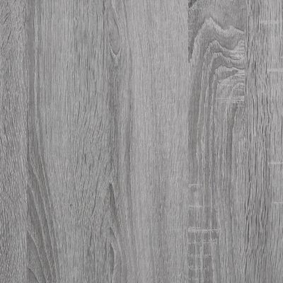 vidaXL Ladičar siva boja hrasta 60 x 36 x 103 cm od konstruiranog drva